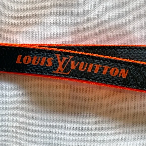 Louis Vuitton Damier Cobalt Race Lanyard